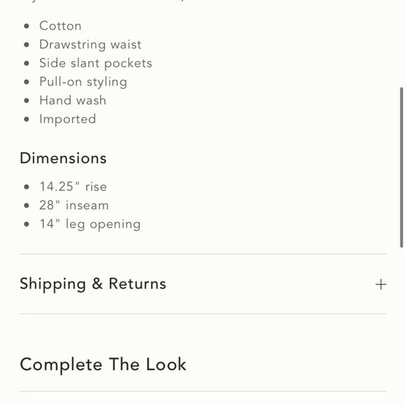 Anthropologie geoblock pants size med new with tags by forever that girl - Picture 3 of 9